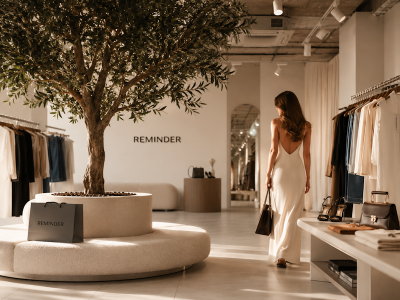 How a Single Olive Tree Became the Focal Point of REMINDER's New Showroom
