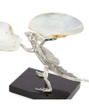 Настольный декор Lizard With Two Plates (арт.600496-00) ABHIKA
