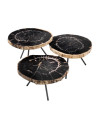 Кавовий столик Eichholtz De Soto set of 3 Eichholtz