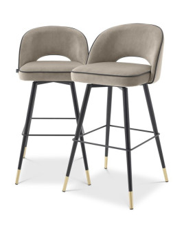 Вращающийся барный стул Eichholtz Cliff set of 2