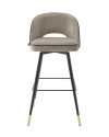 Swivel bar stool Cliff set of 2 Eichholtz