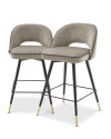 Swivel Counter Stool Cliff set of 2 Eichholtz