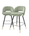 Swivel Counter Stool Cliff set of 2 Eichholtz