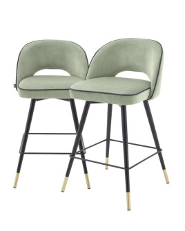 Полубарный вращающийся стул Eichholtz Cliff set of 2