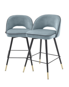 Полубарный вращающийся стул Eichholtz Cliff set of 2