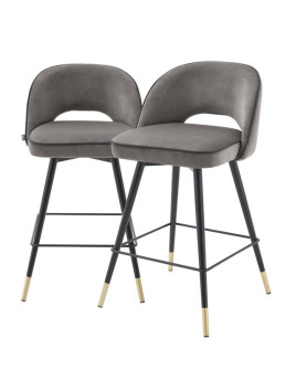 Полубарный вращающийся стул Eichholtz Cliff set of 2