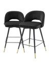 Swivel Counter Stool Cliff set of 2 Eichholtz