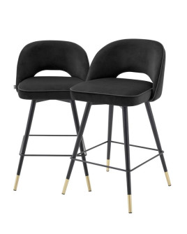 Полубарный вращающийся стул Eichholtz Cliff set of 2