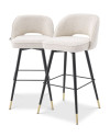 Swivel Bar Stool Cliff set of 2 Eichholtz