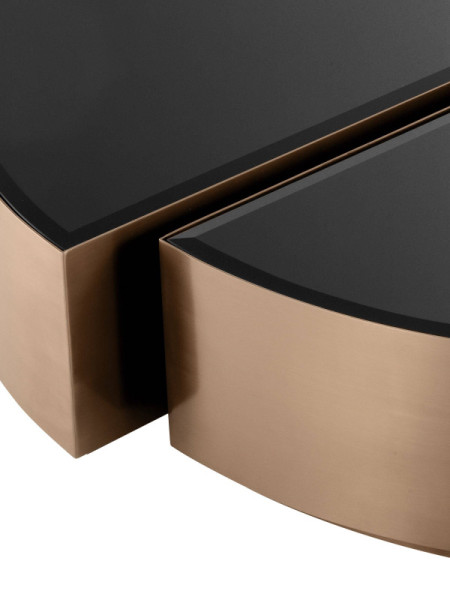 Coffee Table Astra Set of 2 Ø120cm Eichholtz