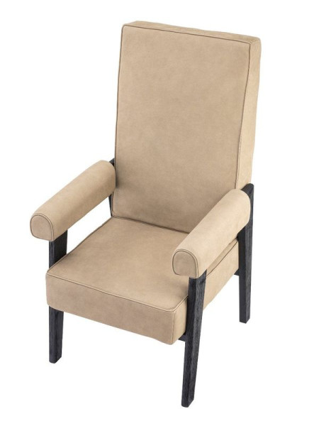 Кожаное кресло Eichholtz Milo High Eichholtz