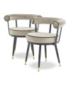 Chair Vico set of 2 Eichholtz