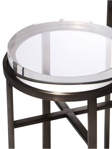 Столик Eichholtz Hoxton set of 2 Ø40\30cm Eichholtz