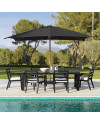 Обеденный уличный стол Eichholtz Vistamar 240x105cm Eichholtz