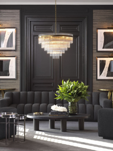Chandelier East Single Ø80cm Eichholtz
