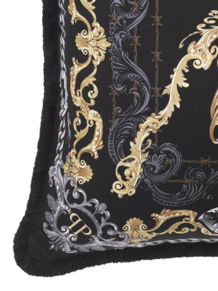 Подушка Silk Skeleton 70x70cm (арт.PP0161) Philipp Plein