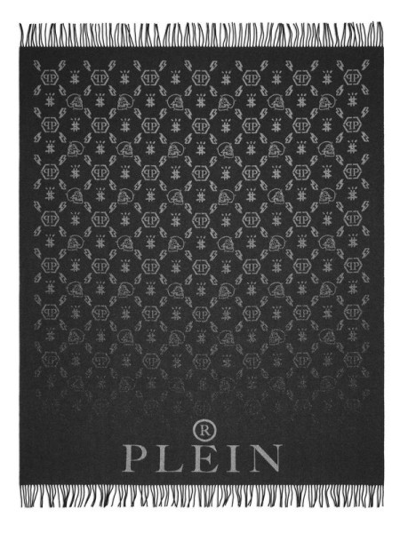 Плед Cashmere Monogram 185x130cm (арт.PP0193) Philipp Plein