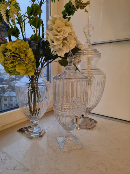 Ваза Eichholtz Harcourt Glass H43cm Eichholtz