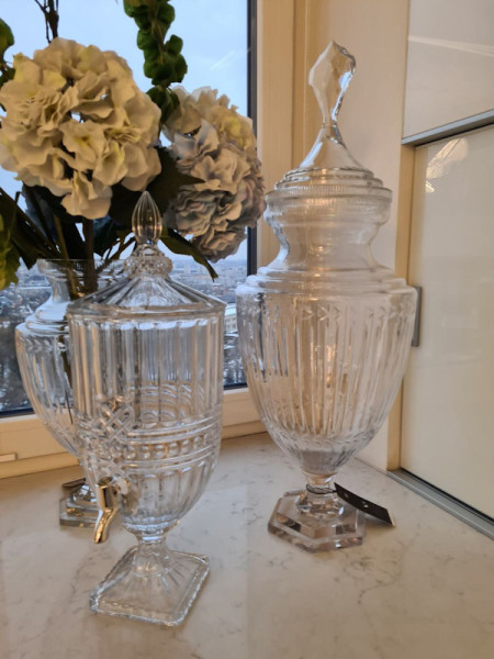 Ваза Eichholtz Harcourt Glass H74cm Eichholtz