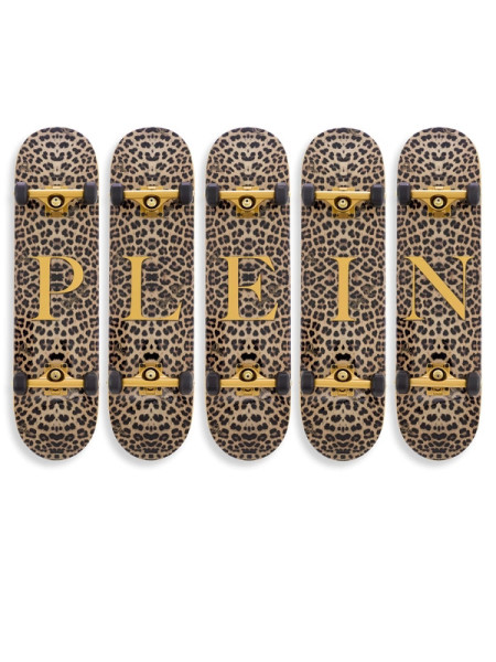 Настенный декор Skateboard Leopard PLEIN (арт.PP0075) Philipp Plein