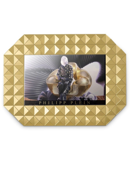 Настенное зеркало с TV 65" - GOLD STUD NFT XL (арт.PP0284) Philipp Plein