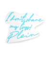 Неоновий надпис I Don't Share My Toys (арт.PP0217) Philipp Plein