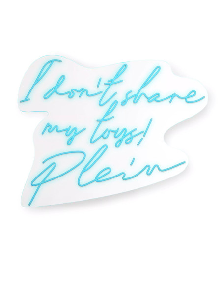 Неоновий надпис I Don't Share My Toys (арт.PP0217) Philipp Plein