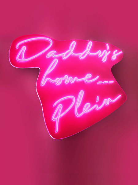 Неоновий надпис Daddy's Home (арт.PP0218) Philipp Plein