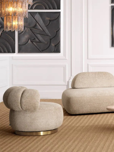 Swivel chair Phedra Eichholtz