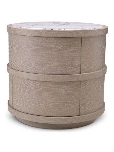 Bedside table Cabana round Eichholtz