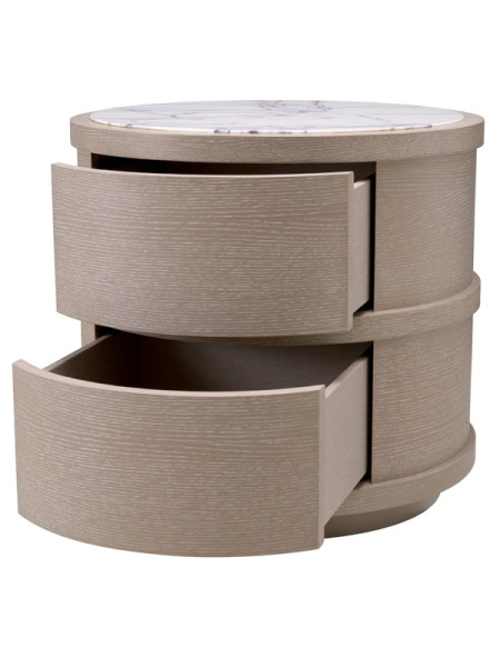 Bedside table Cabana round Eichholtz