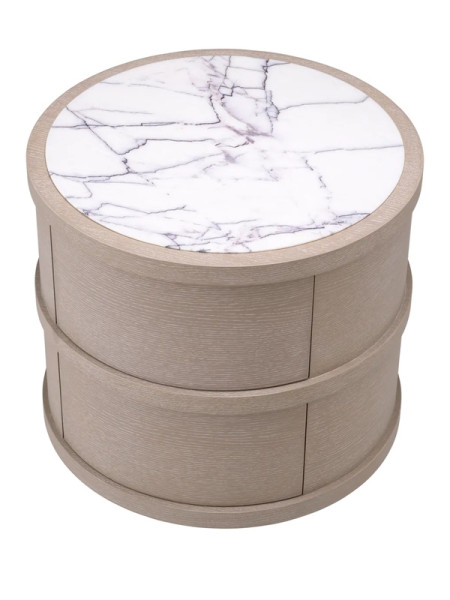 Bedside table Cabana round Eichholtz