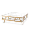 Кофейный столик Eichholtz Billinghurst Square 110x110см Eichholtz