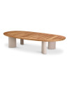Кофейный уличный столик Eichholtz Free Form 170x85cm Eichholtz