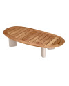 Кофейный уличный столик Eichholtz Free Form 170x85cm Eichholtz
