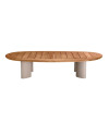 Кофейный уличный столик Eichholtz Free Form 170x85cm Eichholtz