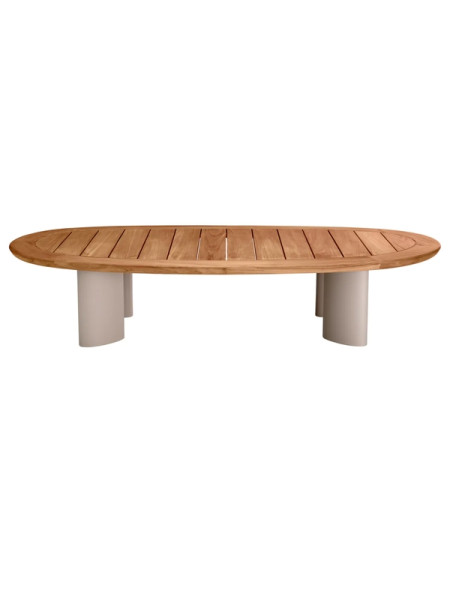 Кофейный уличный столик Eichholtz Free Form 170x85cm Eichholtz