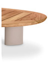 Кофейный уличный столик Eichholtz Free Form 170x85cm Eichholtz