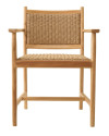 Outdoor Dining Chair with arm Pivetti Eichholtz