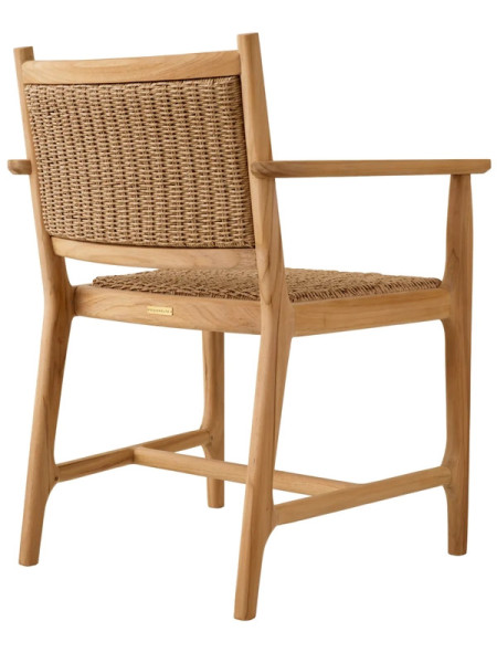 Outdoor Dining Chair with arm Pivetti Eichholtz