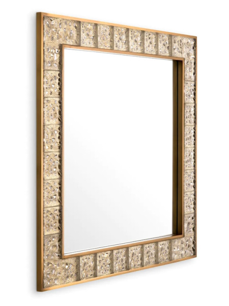 Настенное зеркало Eichholtz Mellot 110х110cm Eichholtz