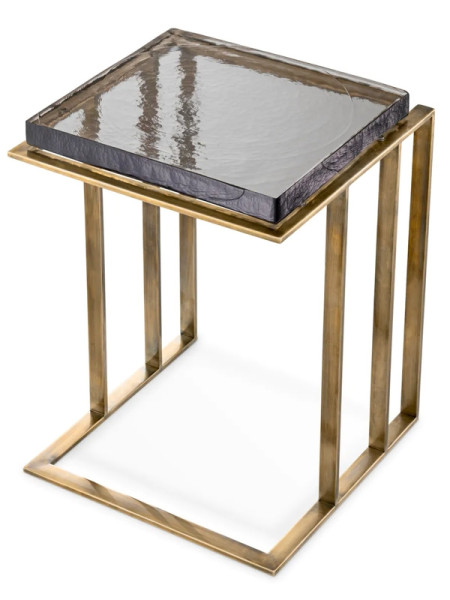 Side Table Crescent 45x45cm Eichholtz