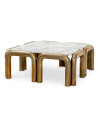 Кофейный столик Eichholtz Sunwood 105x105 Eichholtz