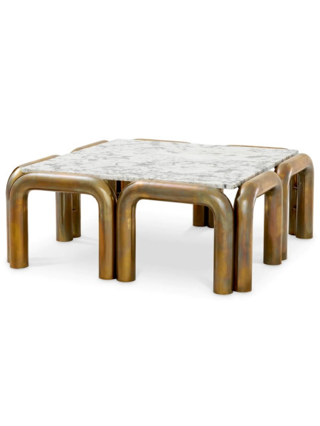 Кофейный столик Eichholtz Sunwood 105x105 Eichholtz