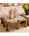 Кофейный столик Eichholtz Sunwood 105x105 Eichholtz