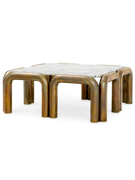 Кофейный столик Eichholtz Sunwood 105x105 Eichholtz