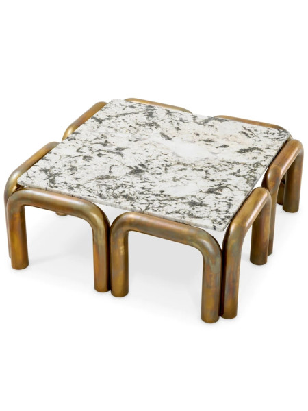 Кофейный столик Eichholtz Sunwood 105x105 Eichholtz