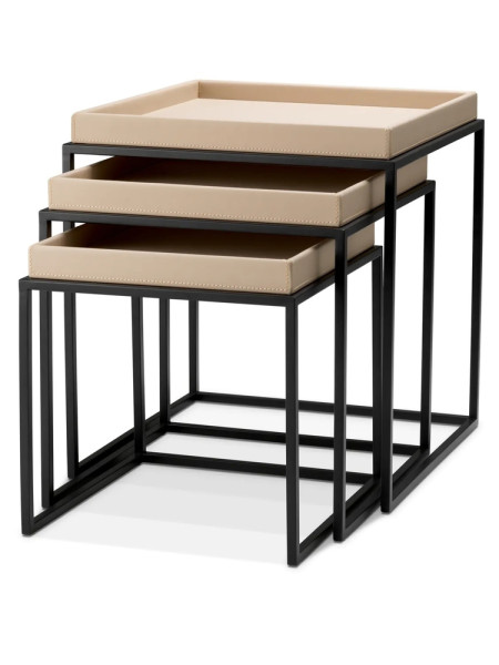 Side Tables Leonard 55x55cm Eichholtz