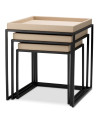 Side Tables Leonard 55x55cm Eichholtz
