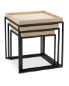 Side Tables Leonard 55x55cm Eichholtz